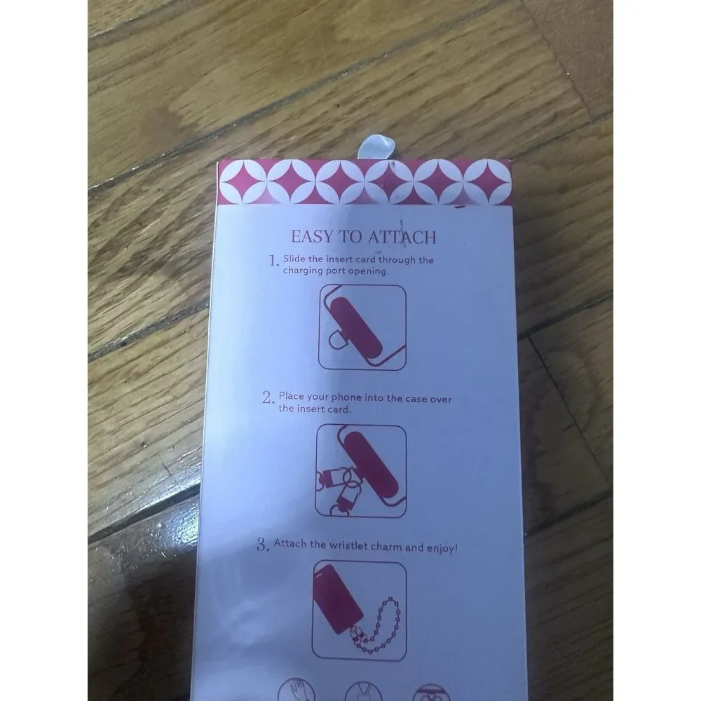 NIB Gemelli Beaded Phone Strap Wrist Band